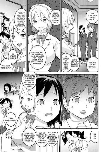 Josou Mazo Danshi Kyousei Kyouiku Gakuen ~Futanari Shoujo-tachi ni Shitsuke Kerarete~ Fhentai - Page 5