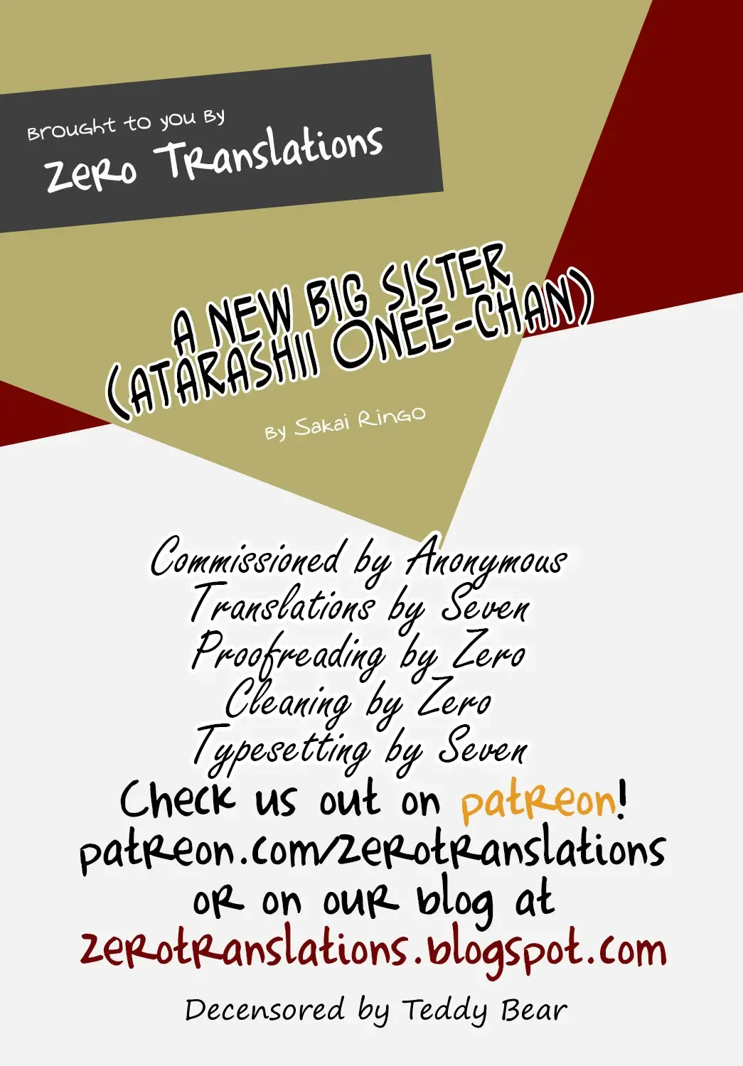 [Sakai Ringo] Atarashii Onee-chan | A New Older Sister (decensored) Fhentai - Page 17