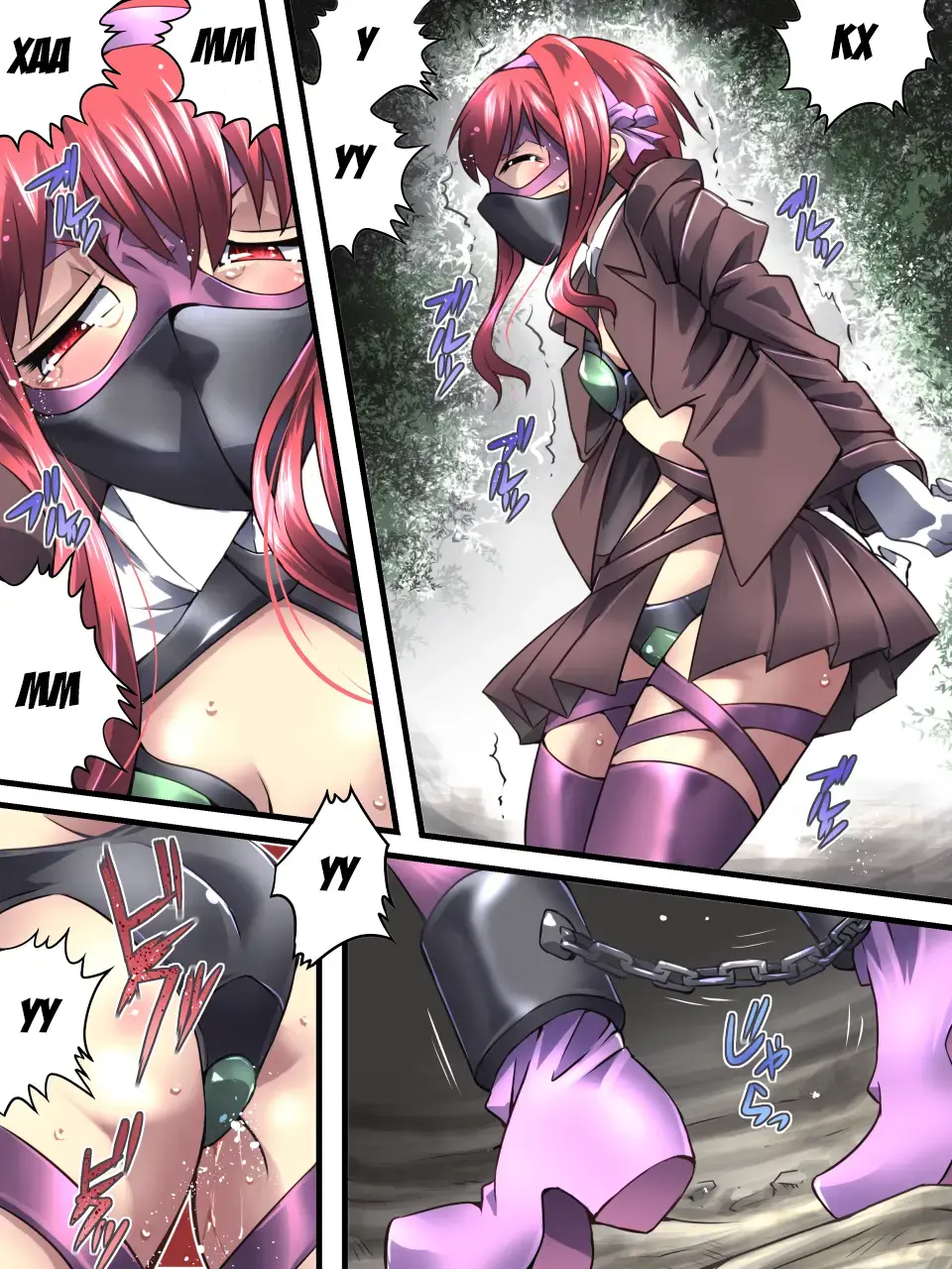 Superheroine Yuukai Ryoujoku 8 - Superheroine in Distress - Chrome Rose Bell II Fhentai - Page 9