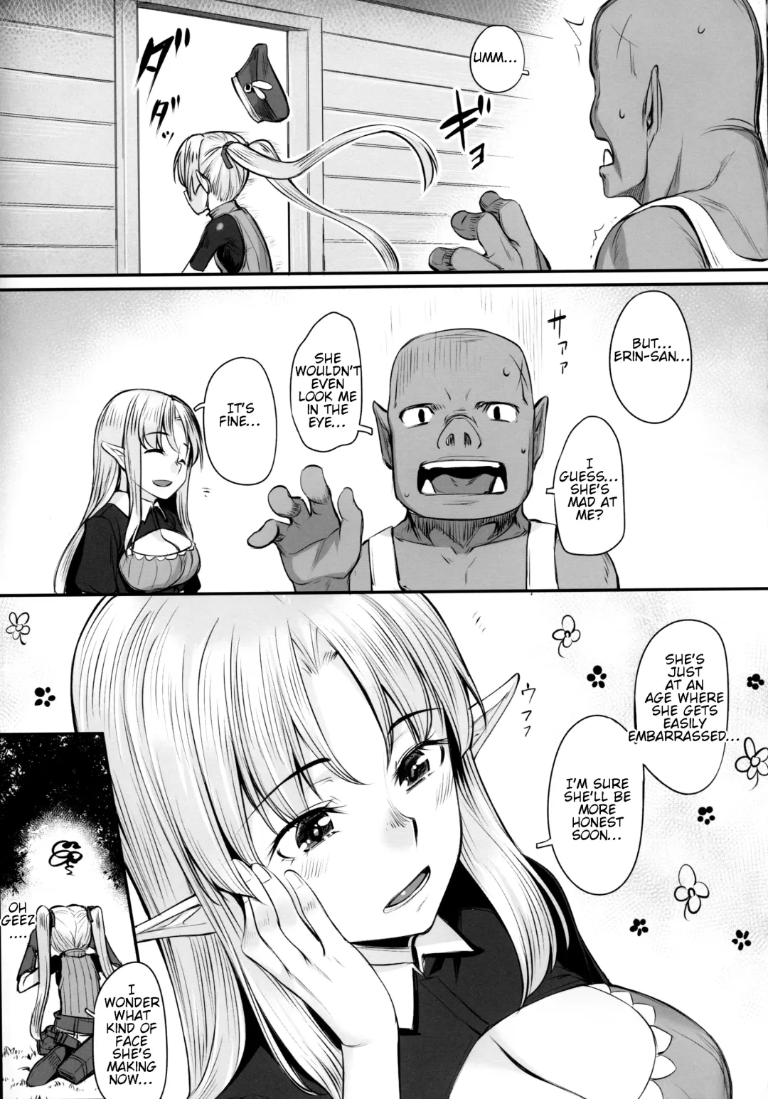 [Kasei] Elf Shimai to Orc-san | Elf Sisters And The Orc Fhentai - Page 25