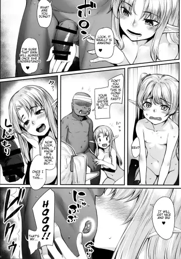 [Kasei] Elf Shimai to Orc-san | Elf Sisters And The Orc Fhentai - Page 10