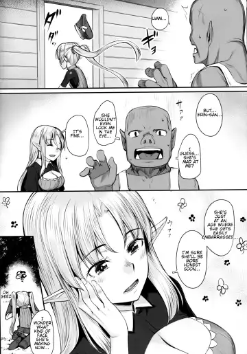 [Kasei] Elf Shimai to Orc-san | Elf Sisters And The Orc Fhentai - Page 25