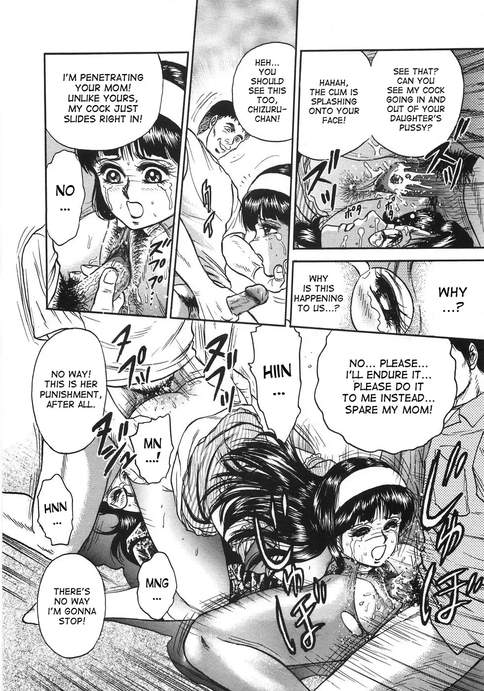 [Chikaishi Masashi] Ojoku no Oyako | Disgraced Mother and Daughter Fhentai - Page 14