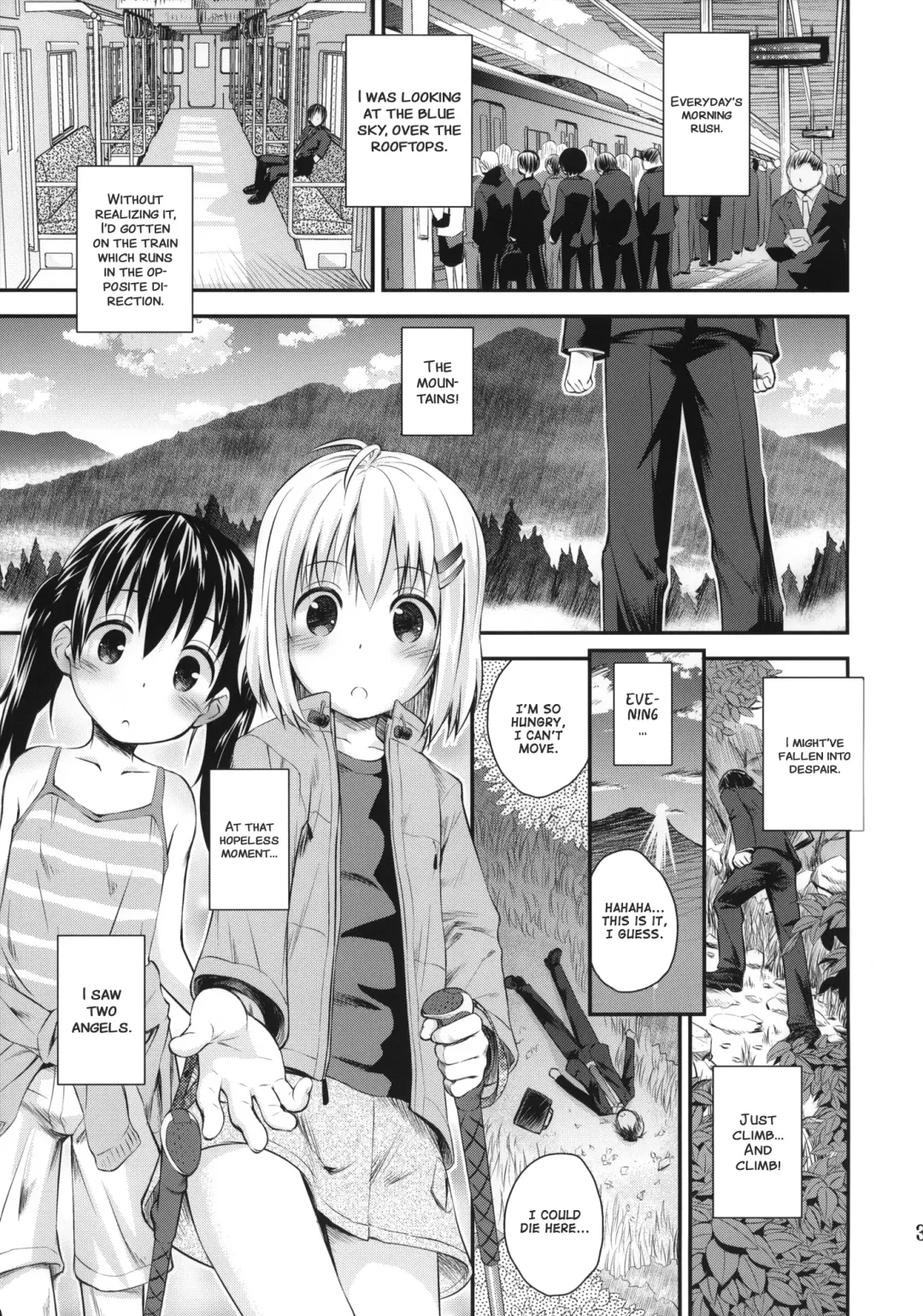 [Kokekokko Coma] Soko ni Yama-girl ga Arukara. | Because Mountain Girls are there. Fhentai - Page 2