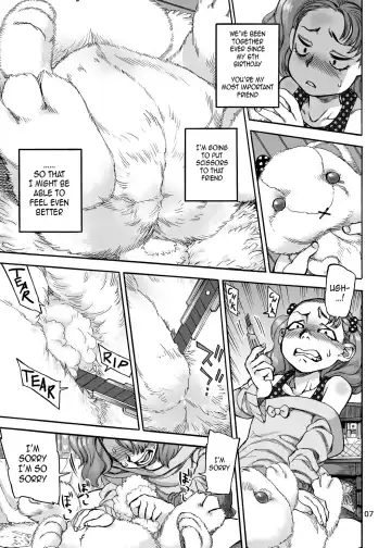 [Ameyama Denshin] Onaho Gurumi de Fude Oroshi | Losing Her Virginity with an Onahole Fhentai - Page 7