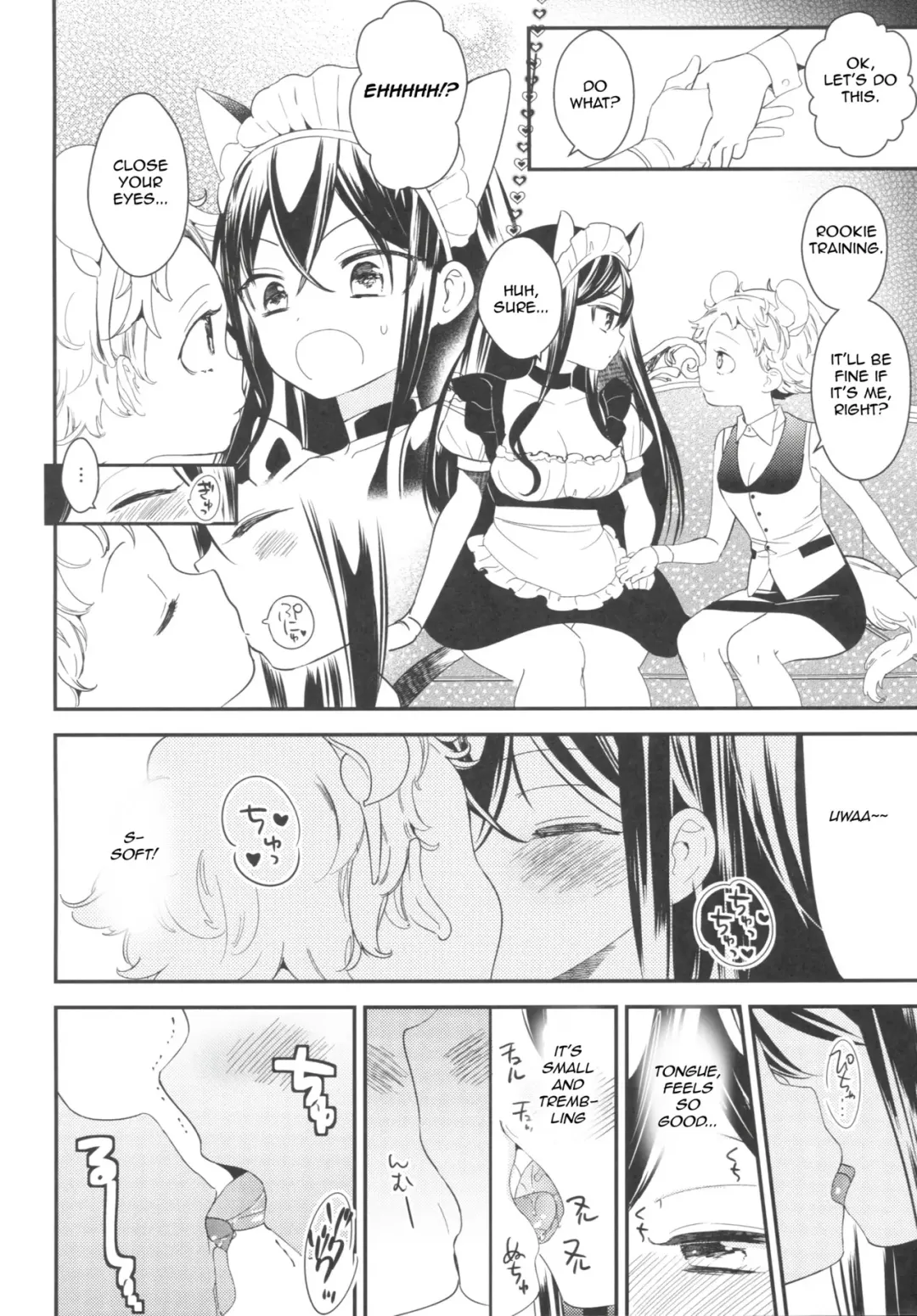 [Gyuunyuu Rinda - Homura Subaru] Tachi Masshigura ~Neko Cafe Yuri Goudou~ Fhentai - Page 27