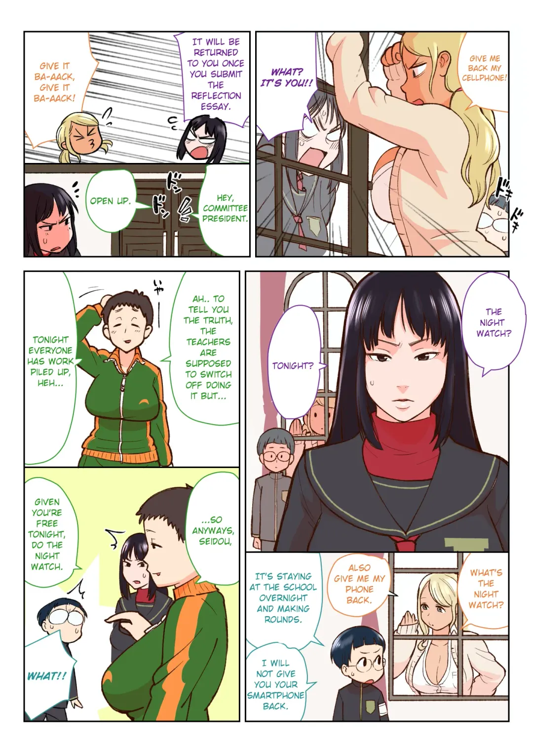 [Kakuzatou] Kuro Gal VS Fuuki Iin - Black gal VS Prefect Fhentai - Page 7