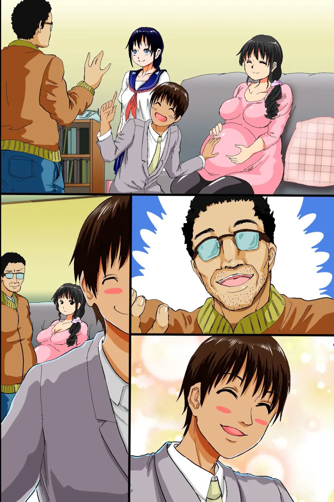 Ore wa Itsunomanika Shinyuu ni Tsuma mo Musume mo Netorarete ita ~Hitozuma NTR Fhentai - Page 91