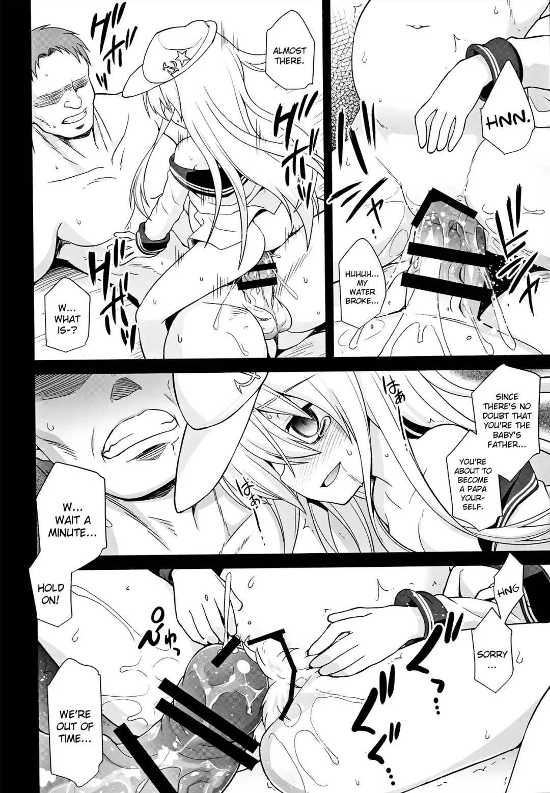 [Kokutou Nikke] Kanmusu Chakunin Hibiki Shussan Seikyouiku | Ship Girls Pregnancy - Hibiki's Sick Childbirth Sex Education Fhentai - Page 18