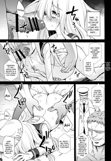 [Kokutou Nikke] Kanmusu Chakunin Hibiki Shussan Seikyouiku | Ship Girls Pregnancy - Hibiki's Sick Childbirth Sex Education Fhentai - Page 13