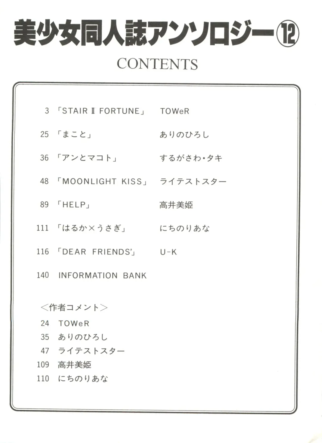 Bishoujo Doujinshi Anthology 12 - Moon Paradise 7 Tsuki no Rakuen Fhentai - Page 7