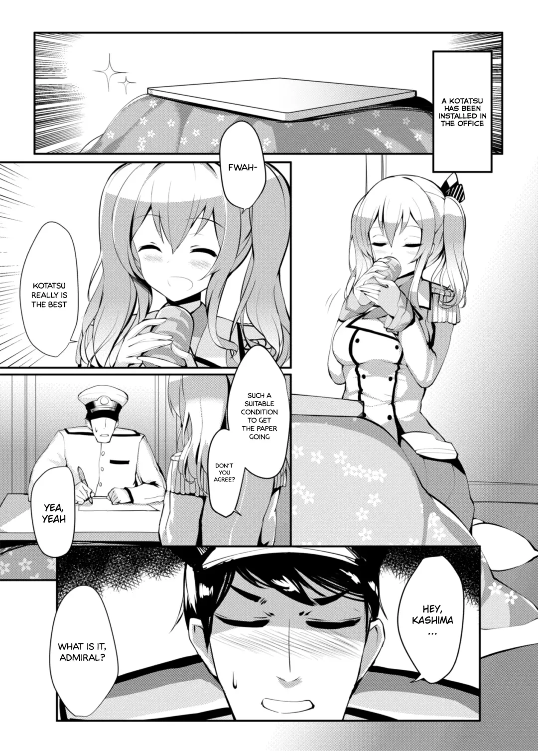 [Orihi Chihiro] Kashima in the Kotatsu+ Fhentai - Page 3