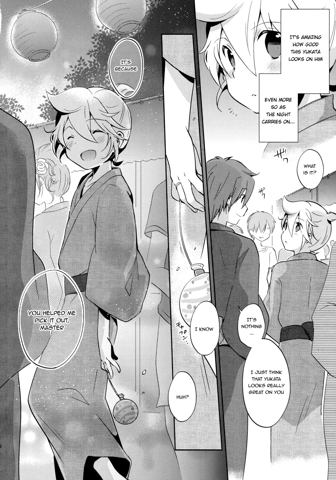 [Usuchi.] Issho ni Yukata Kimaster Fhentai - Page 11