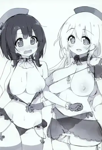 [Kaisen Chuui] Takao to Atago ni Semarareru Hon Fhentai - Page 17