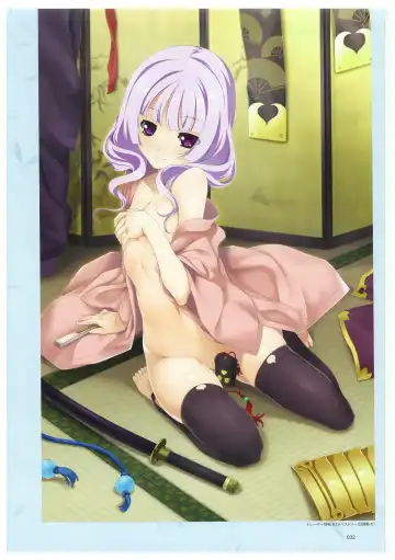 戦国†恋姫 ～乙女絢爛☆戦国絵巻～ ビジュアルファンブック-2 Fhentai - Page 35