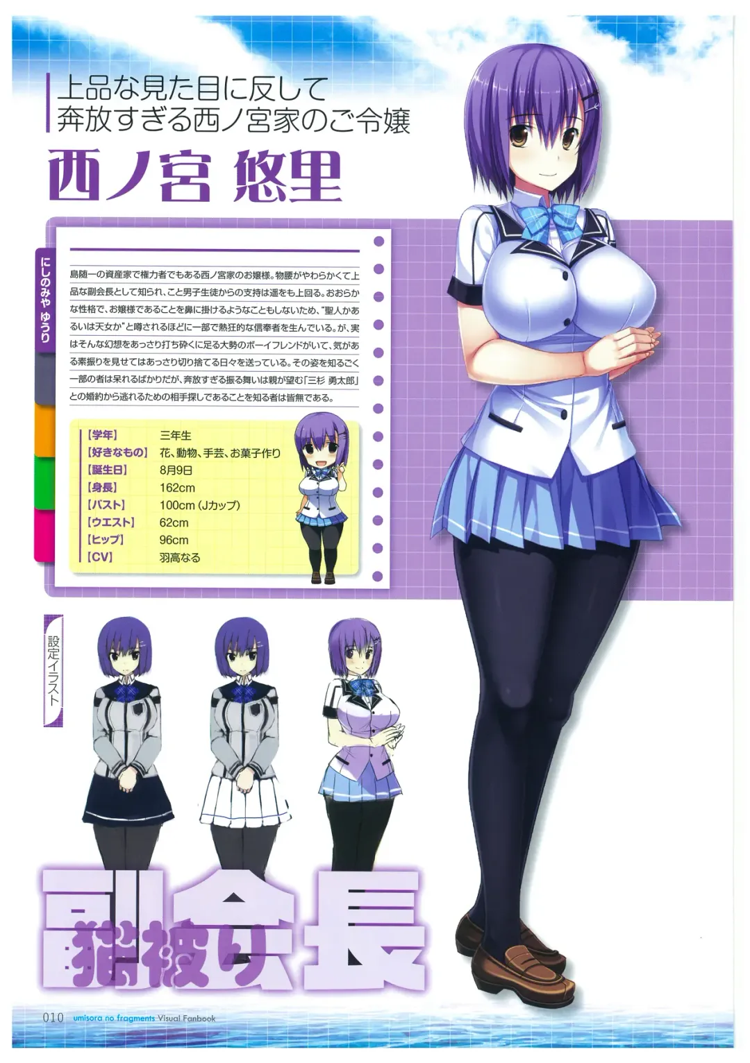 [Amakura] Umisora no Fragment's Visual Fanbook Fhentai - Page 10