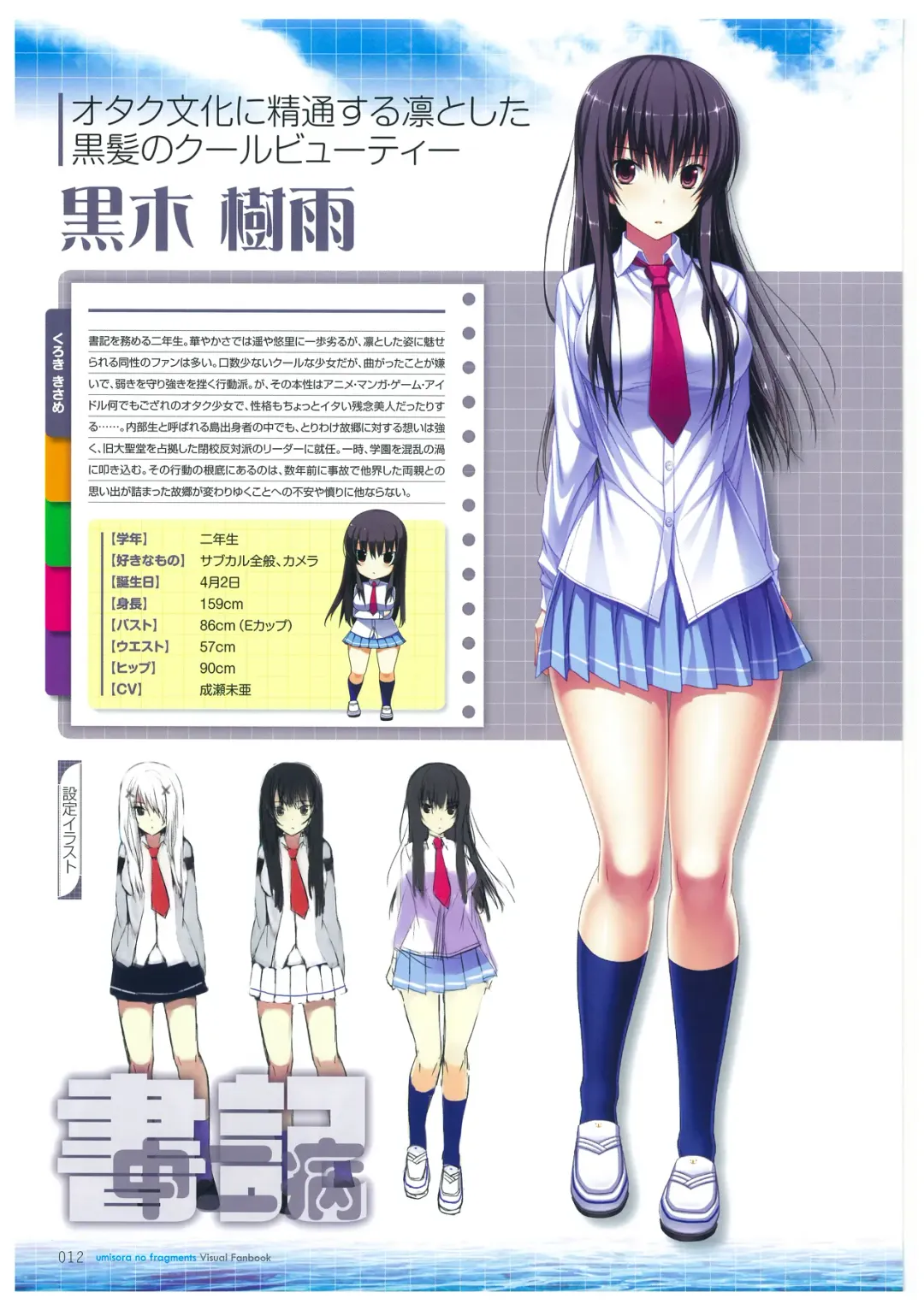 [Amakura] Umisora no Fragment's Visual Fanbook Fhentai - Page 12