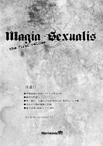 [Maru Mary] Magia Sexualis 1 Fhentai - Page 3