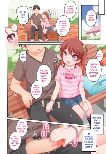 [Shouji Ayumu] Papa to no Ecchi na Hibi | Lewd days with Daddy Fhentai - Page 6