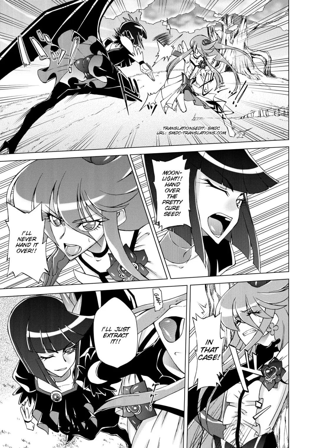 [Caw Equals Zoo - Chataro] Precure no Oshibe - Stamen of PURECURE Fhentai - Page 4