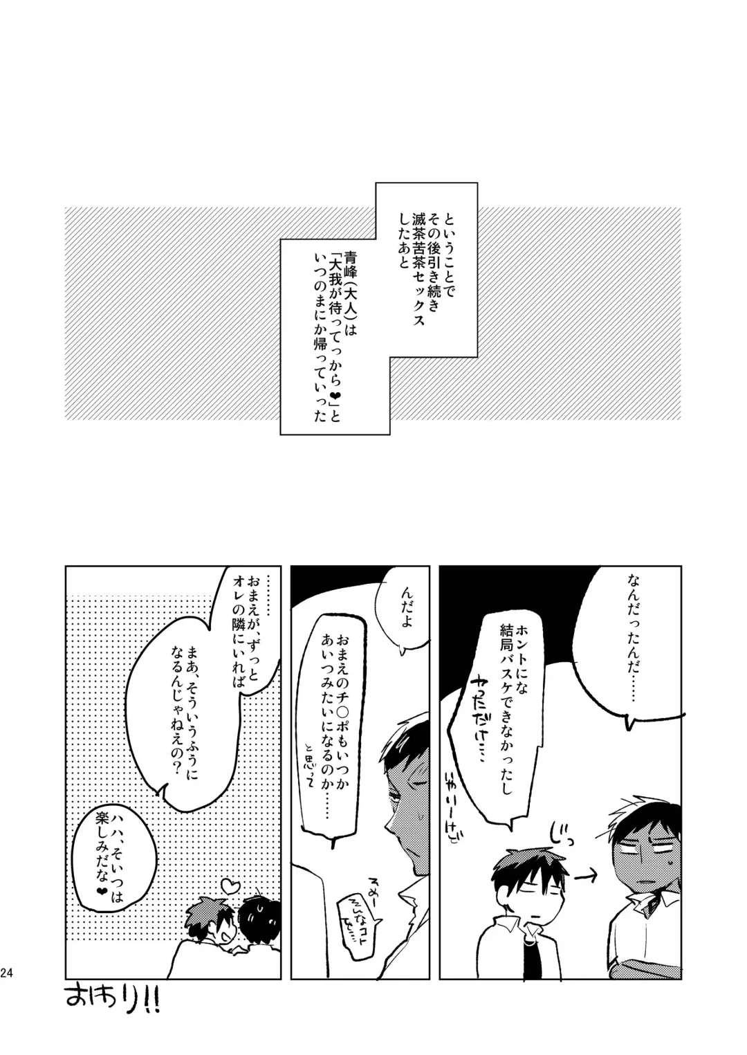 [Sasagawa Nagaru] Otona no Aomine-kun to (Seiteki ni) Asobou Fhentai - Page 23