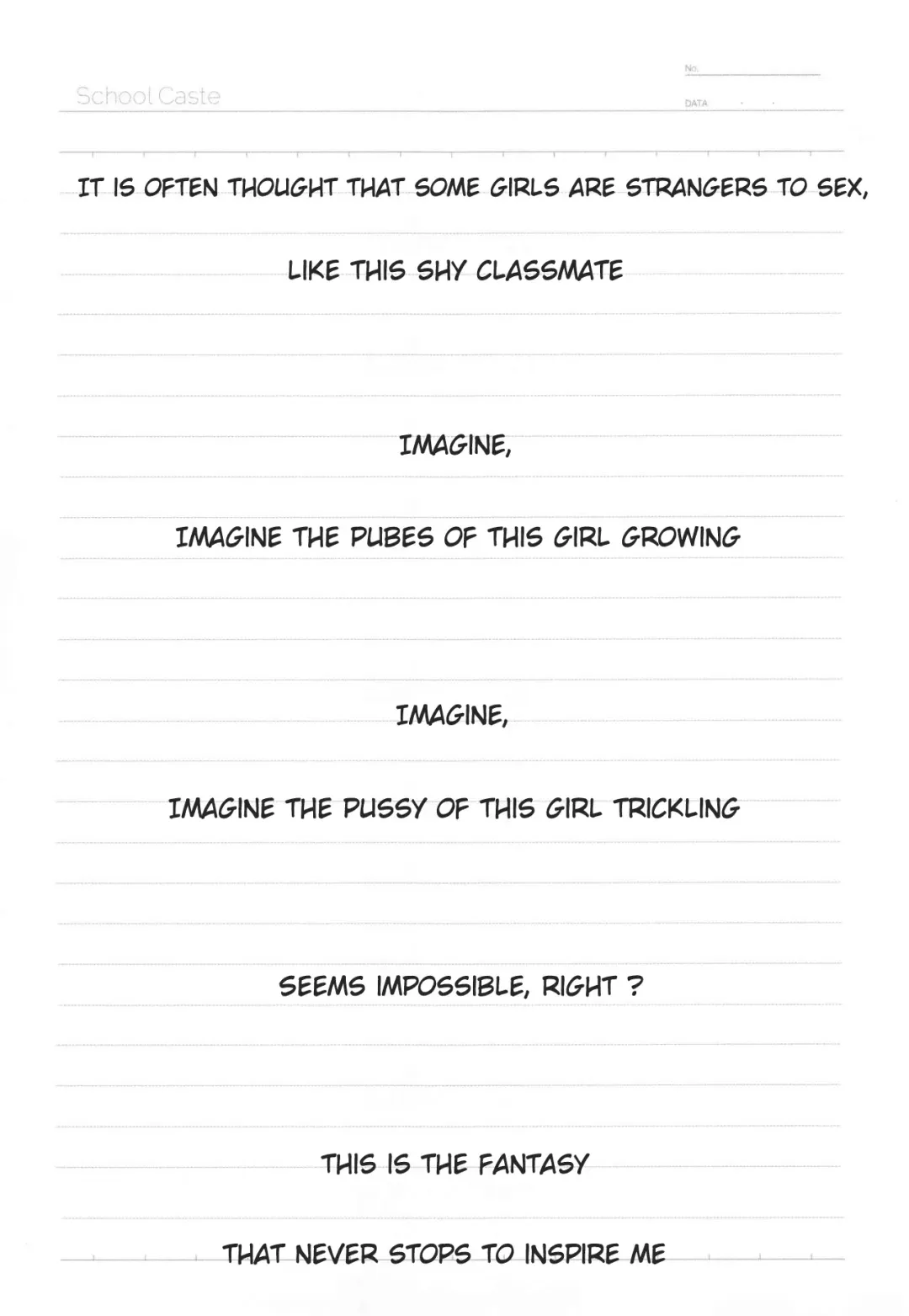 [Okayusan] School Caste Prologue and Ch. 1-3 (decensored) Fhentai - Page 8