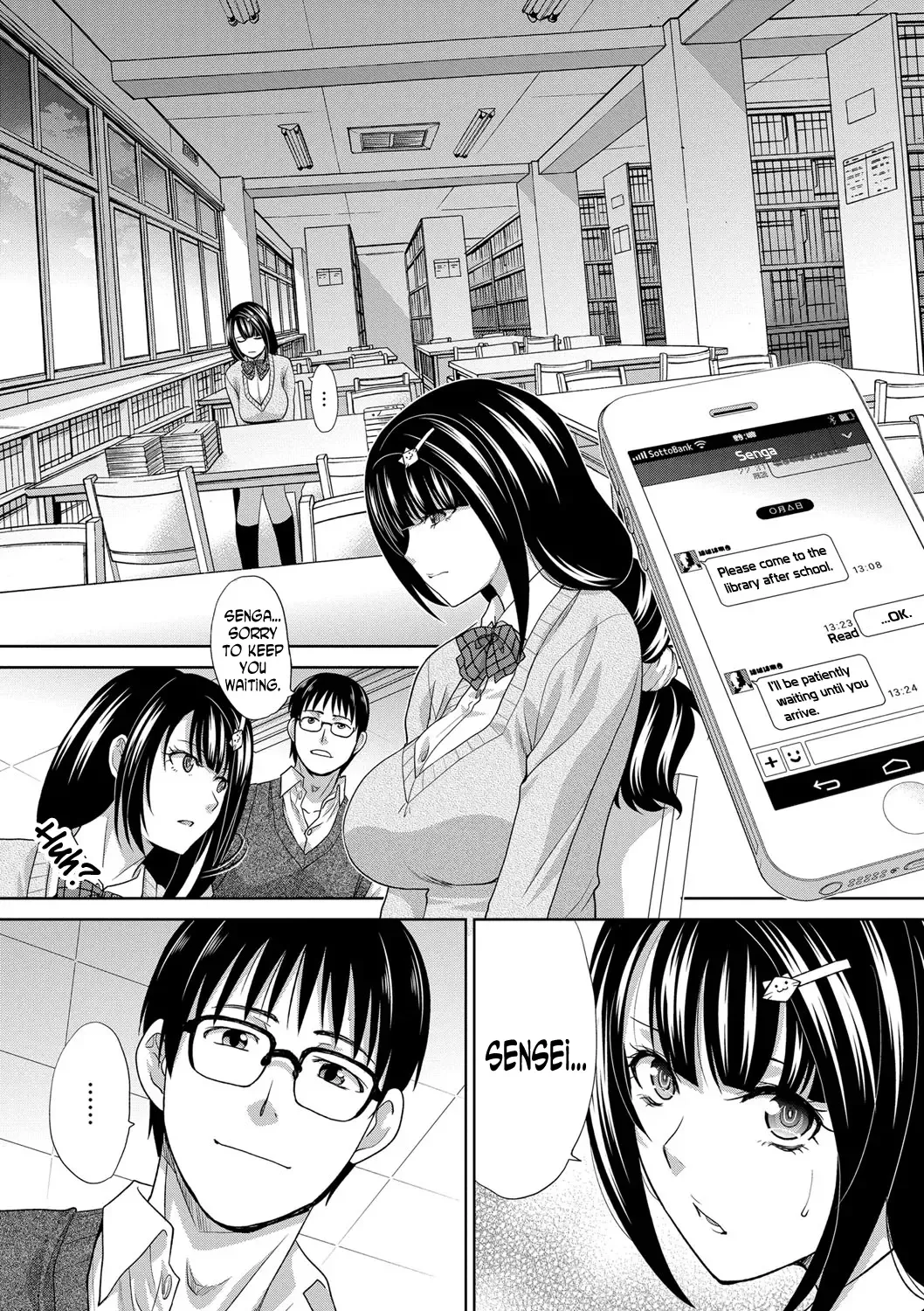 [Itaba Hiroshi] Toshoshitsu no Yakusoku | The Promise Made Inside the Library Fhentai - Page 7