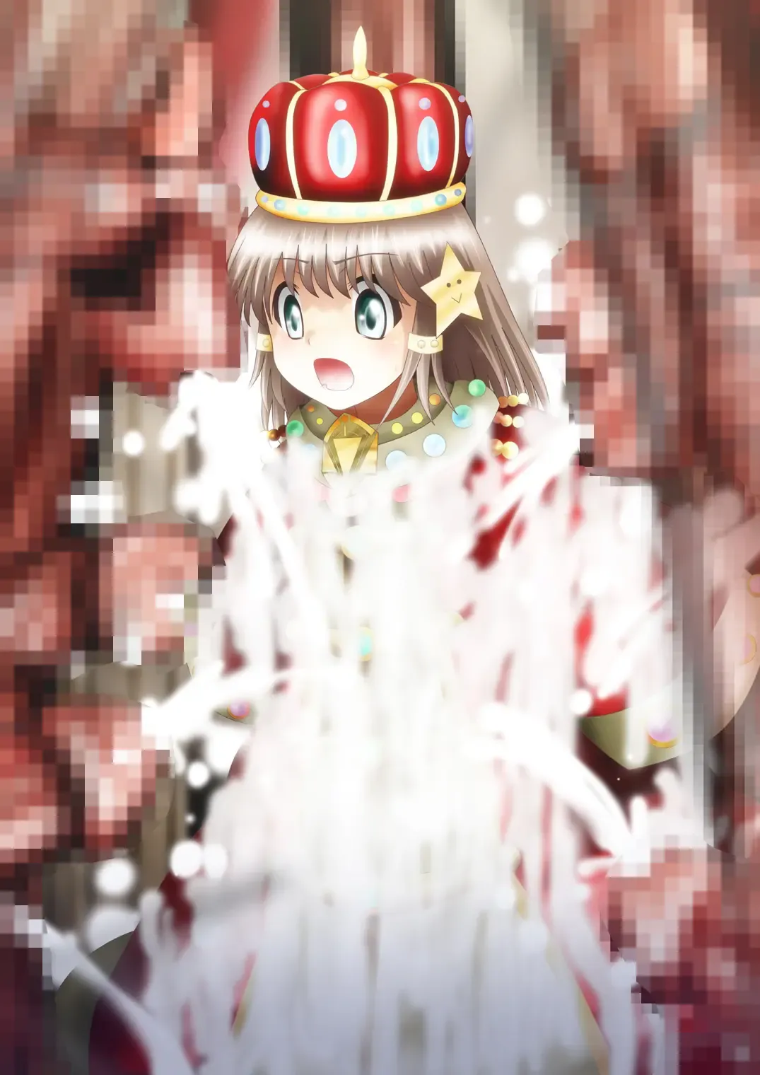 Fushigi Sekai -Mystery World- Nonona 30 ~Sayuri-chan Ganbaru, Shikai no Daiin Maou no Arata naru Kyoufu~ Fhentai - Page 214