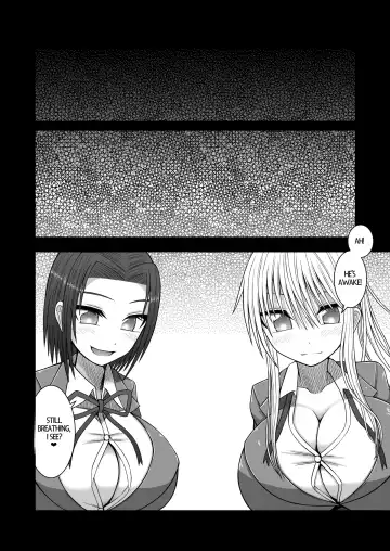 [Aeba Fuchi] Erochichi Joshikousei ni Shinu hodo Shiboritorareru | Being Milked To Death By Busty Erotic Highschool Girls Fhentai - Page 24