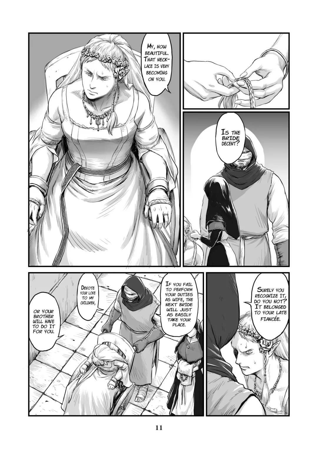 [Nishin - Nishin Masumi] Chikuhyou no Hanayome | The Orc Bride Fhentai - Page 11
