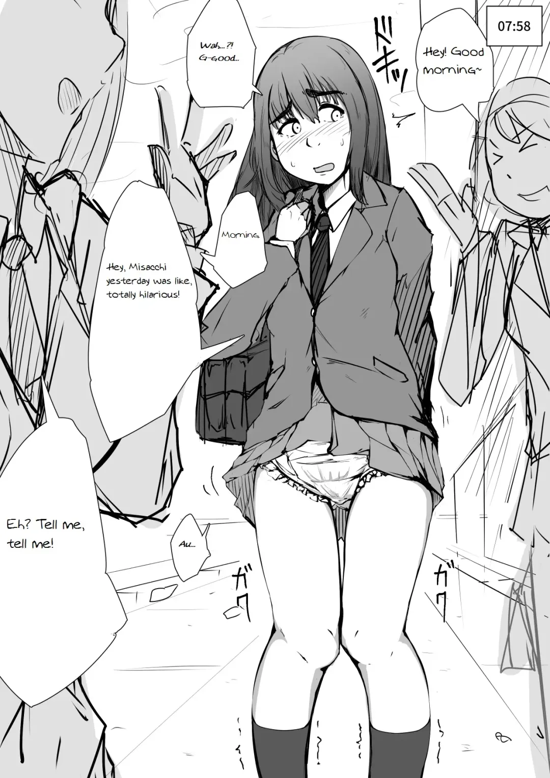 [Milele] Omutsu to Watashi | Diapers and Me Fhentai - Page 1