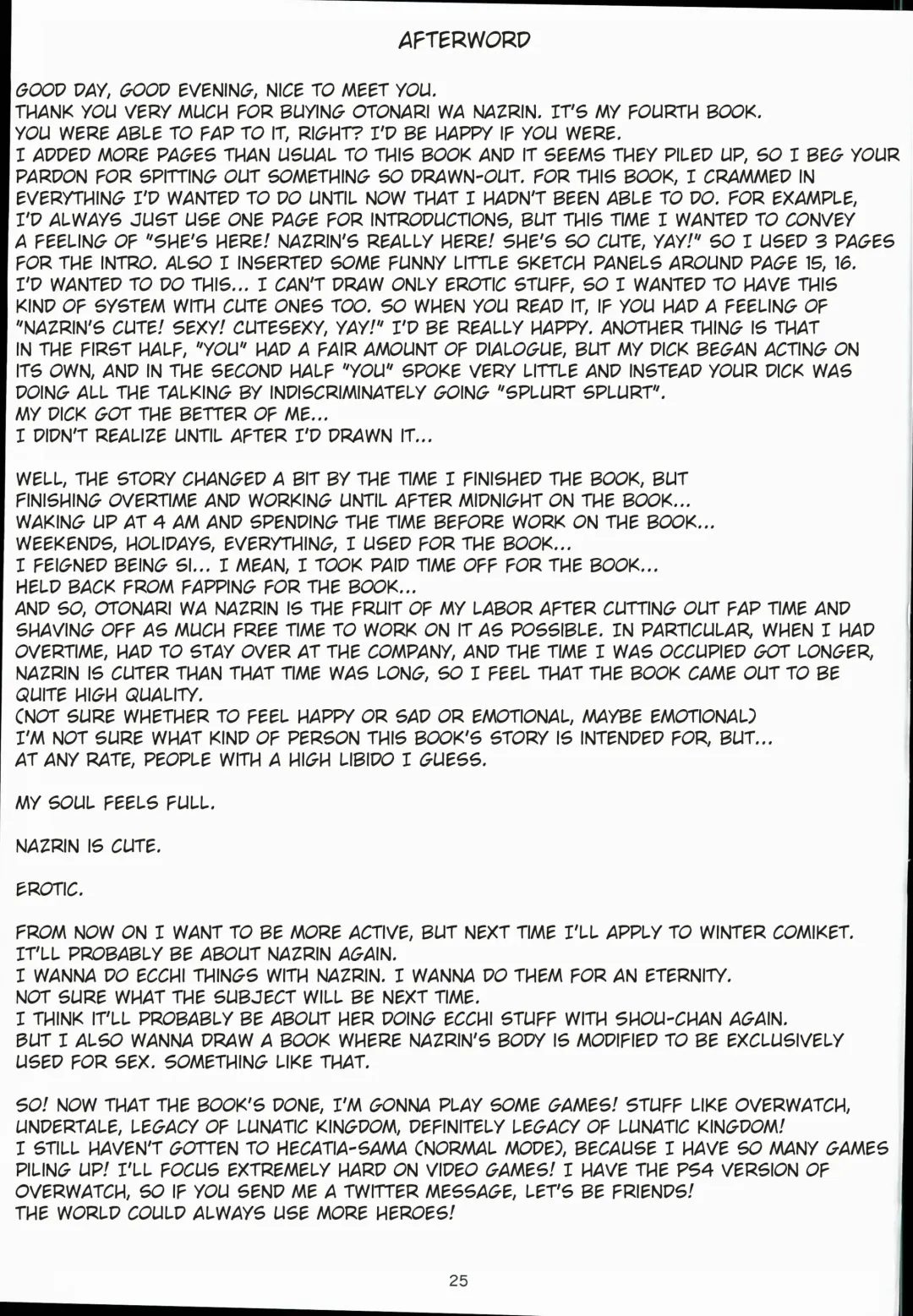[Peso] Otonari wa Nazrin Fhentai - Page 24