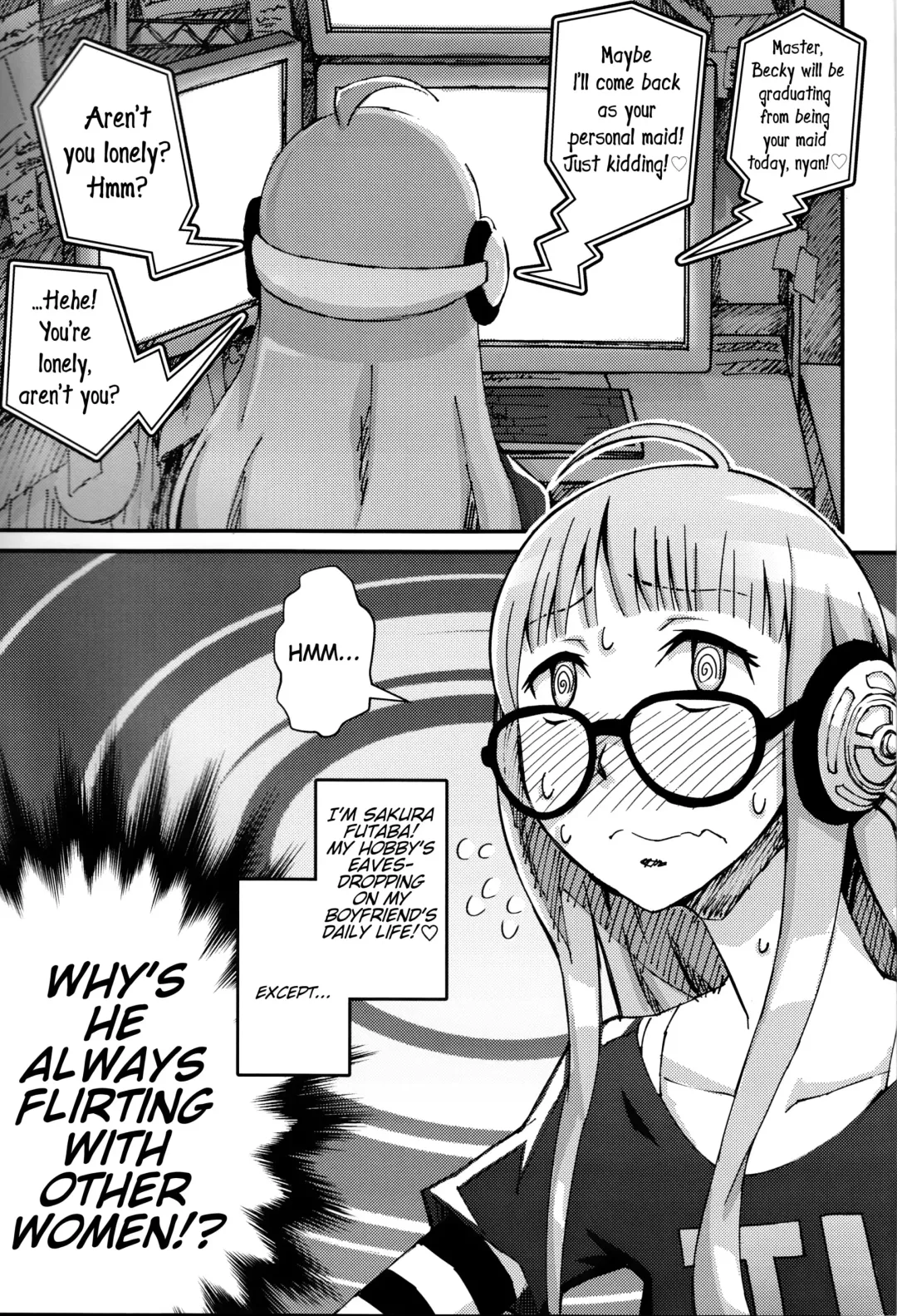 [Satou Iori] Moshi Sakura Futaba-chan ga Touchou Onanie Shiteru no ga Kareshi ni Baretara? Fhentai - Page 2