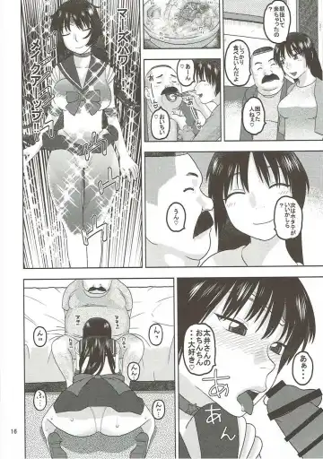 [Niiruma Kenji] Sailor Mars ga Hitomebore Shita Oji-san to Seikou Fhentai - Page 15