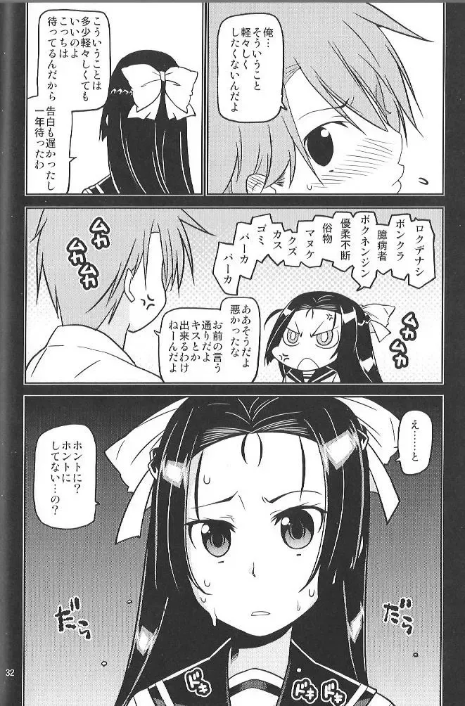 [Minazuki Futago] Ikenaikotokana ~ Anata Watashi Ga Namahame Kimetara Donna Kao Suru Kashira ~ Fhentai - Page 32