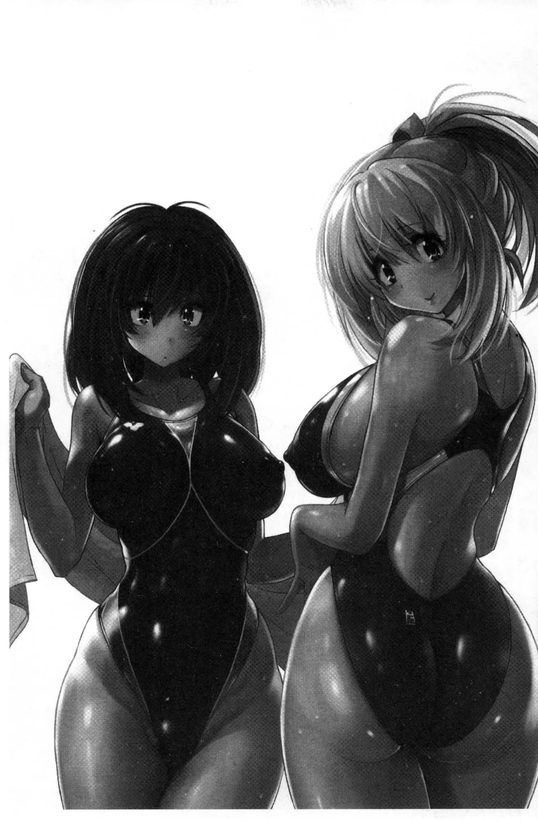 [Murasaki Nyaa] Mitchaku Seiheki ~Pitapita Kyouei Mizugi Selection~ Fhentai - Page 187