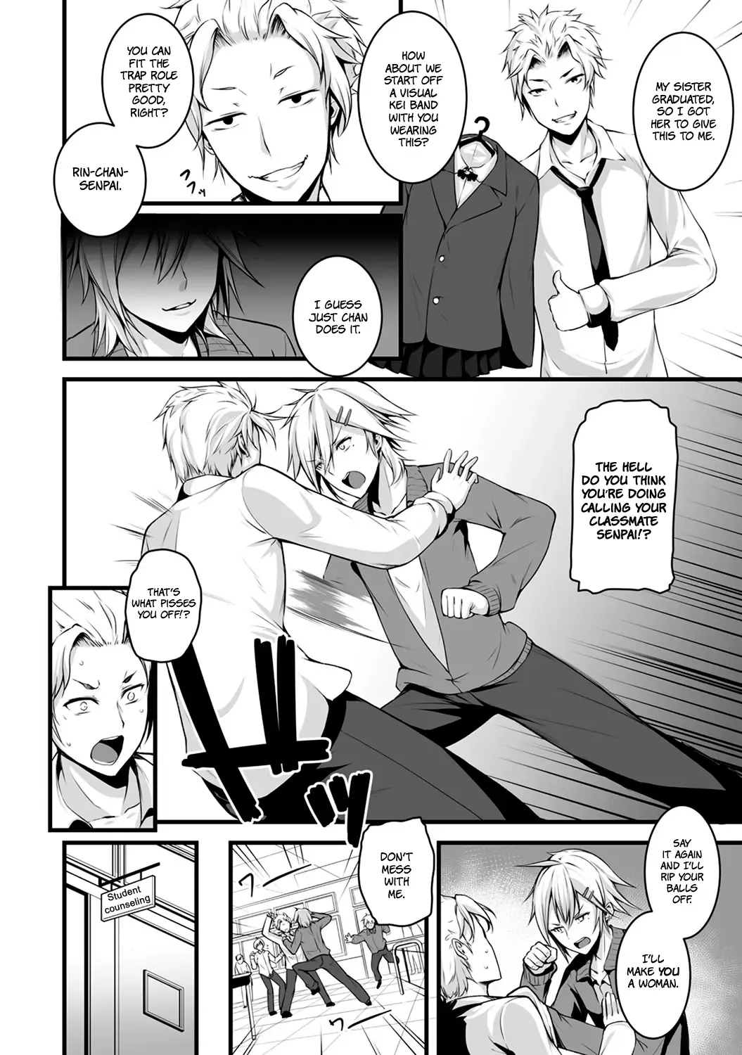 [Yukisaki Miale] Ore wa Kyou kara Cinderella Aite wa Otoko. Ore wa Onna!? | From now on, I'm Cinderella. My Partner is a Man and I'm a Woman!? Ch. 1 Fhentai - Page 3