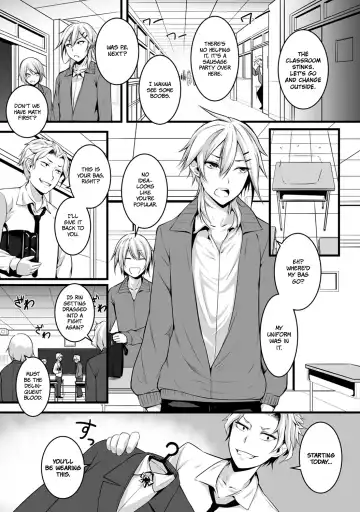 [Yukisaki Miale] Ore wa Kyou kara Cinderella Aite wa Otoko. Ore wa Onna!? | From now on, I'm Cinderella. My Partner is a Man and I'm a Woman!? Ch. 1 Fhentai - Page 2