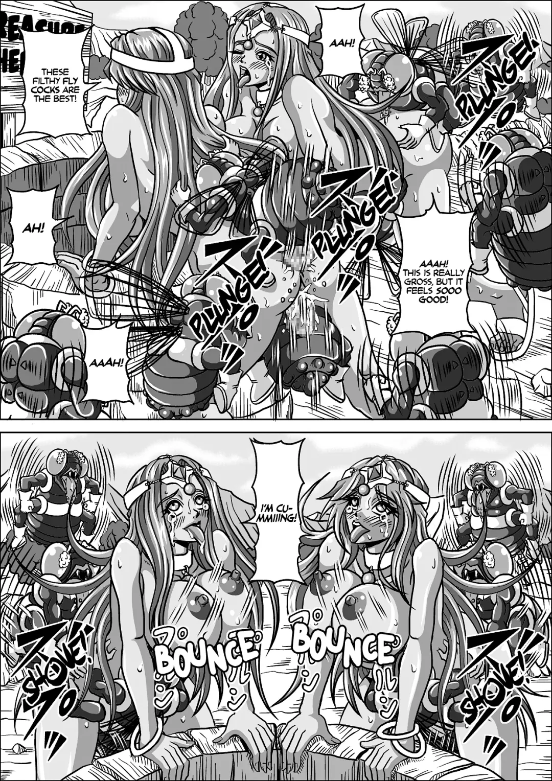 Hae Benki Shimai | Fly Cum-Dump Sisters Fhentai - Page 29
