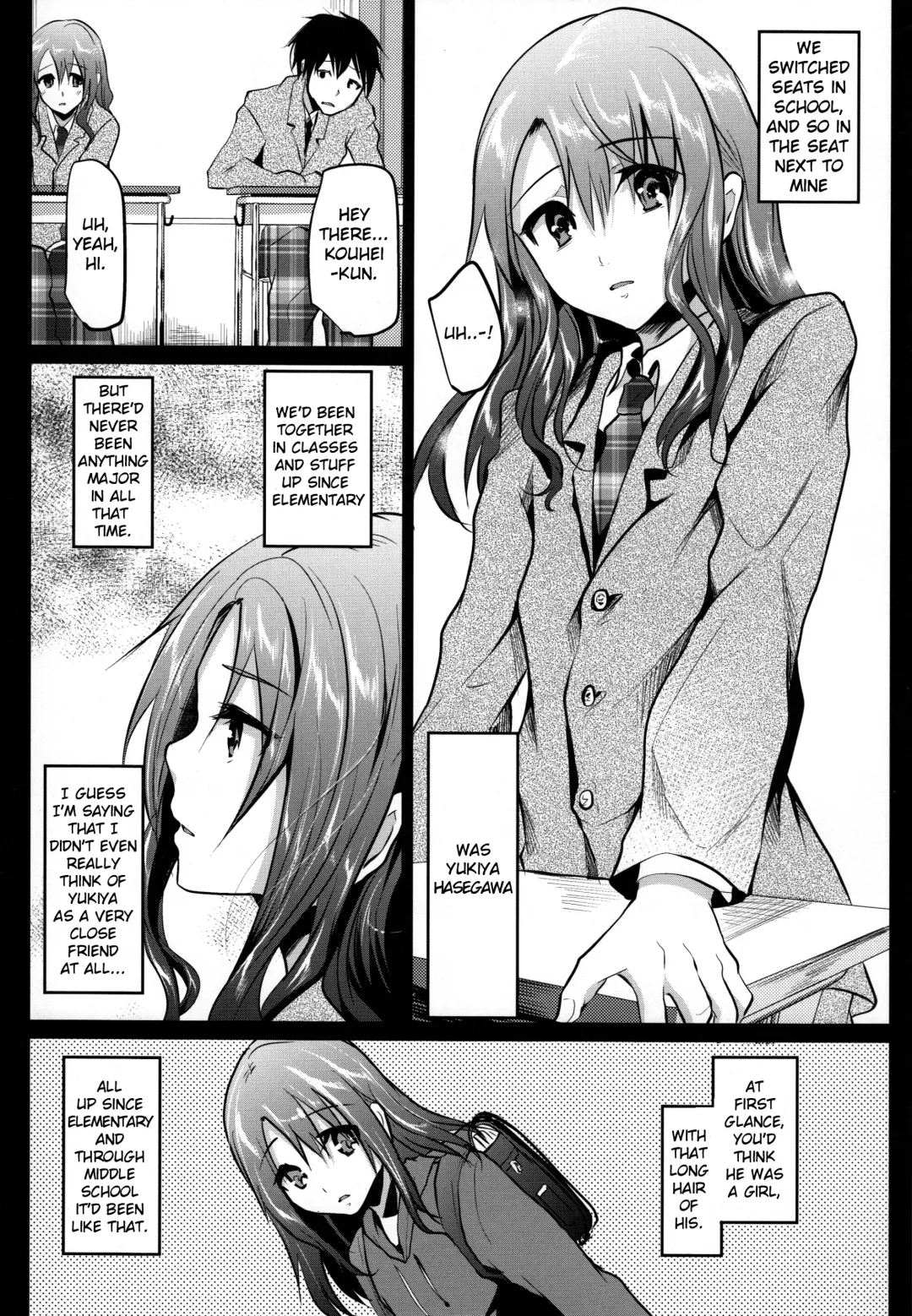 [Shimaji] Doukyuusei no Ouchi no Jouji | It Happened at my Classmate's Place Fhentai - Page 4