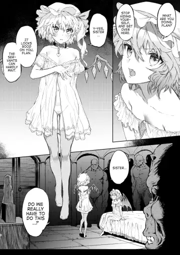 [Hihiyama Yokikana] Watashi wa Shitsuke no Tame ni Flan o Otoko-domo ni Naburaseru | I'm letting a group of men torment my little sister Flan in order to teach her manners. Fhentai - Page 3