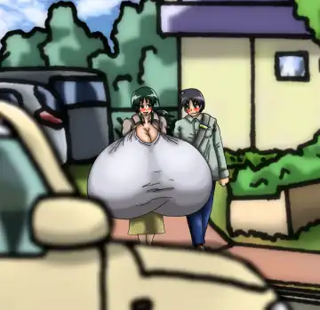 [Hishou Kussaku] Tonari no Heya no Chounyuu Onee-san to 1-nichijuu Ecchi Suru Hanashi Fhentai - Page 33