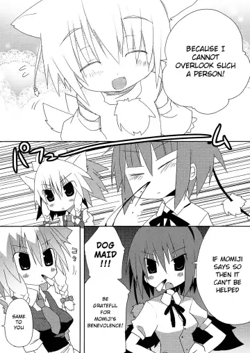 [Sakurazari Hotori] Inubashiri-san o Ooini Gyutto suru Hon | The "Let's Hug Inubashiri a Lot" Book Fhentai - Page 11