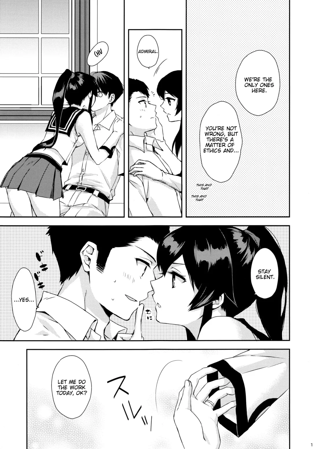 [Ichinomiya] Yoru Yahagi ~Teitoku to Himitsu no Sofa Jouji~ Fhentai - Page 14