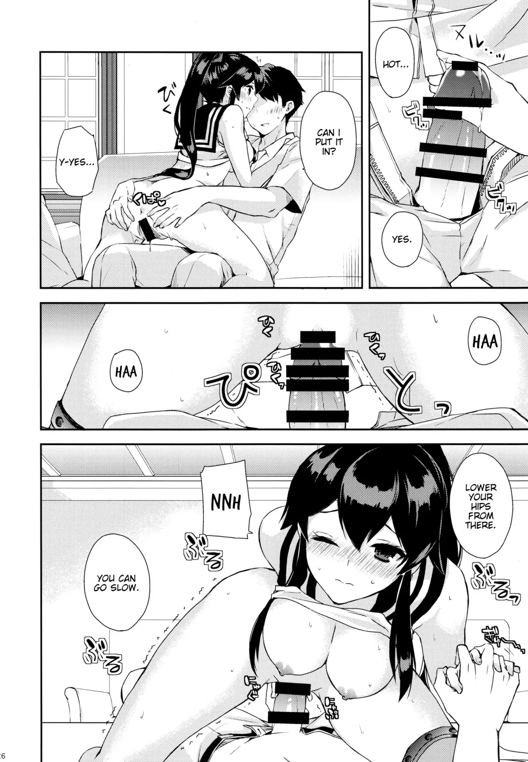 [Ichinomiya] Yoru Yahagi ~Teitoku to Himitsu no Sofa Jouji~ Fhentai - Page 25