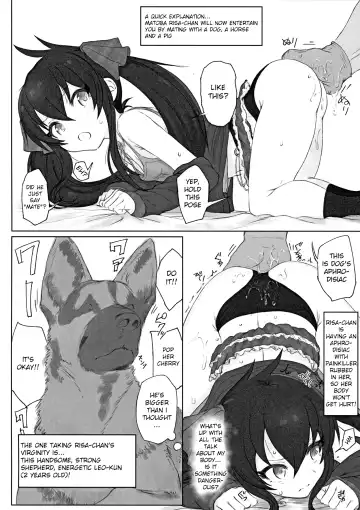 [Makabe Gorou] Matoba Risa-chan de Manabu Doubutsu no Koubi Fhentai - Page 3