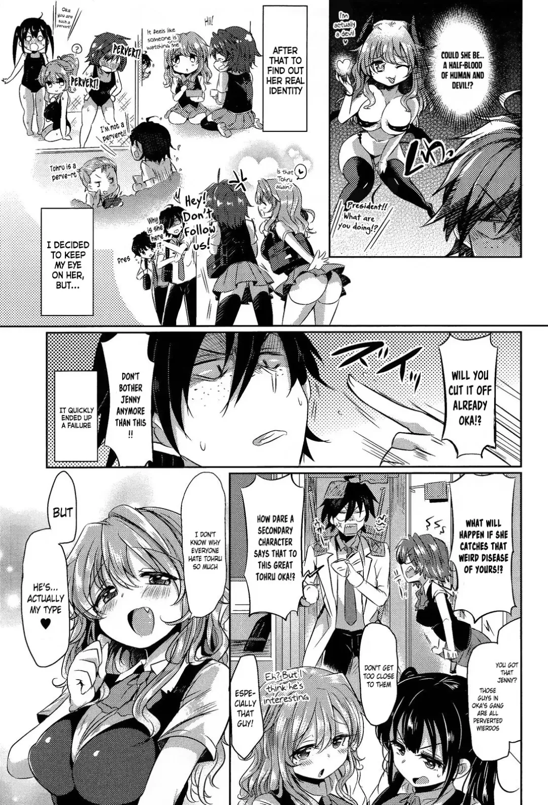 [Kamiya Zuzu] Totsuzen daga Tenkousei wa 〇〇 kamo Shirenai | This is sudden, but the transfer student may be a 〇〇 Fhentai - Page 3