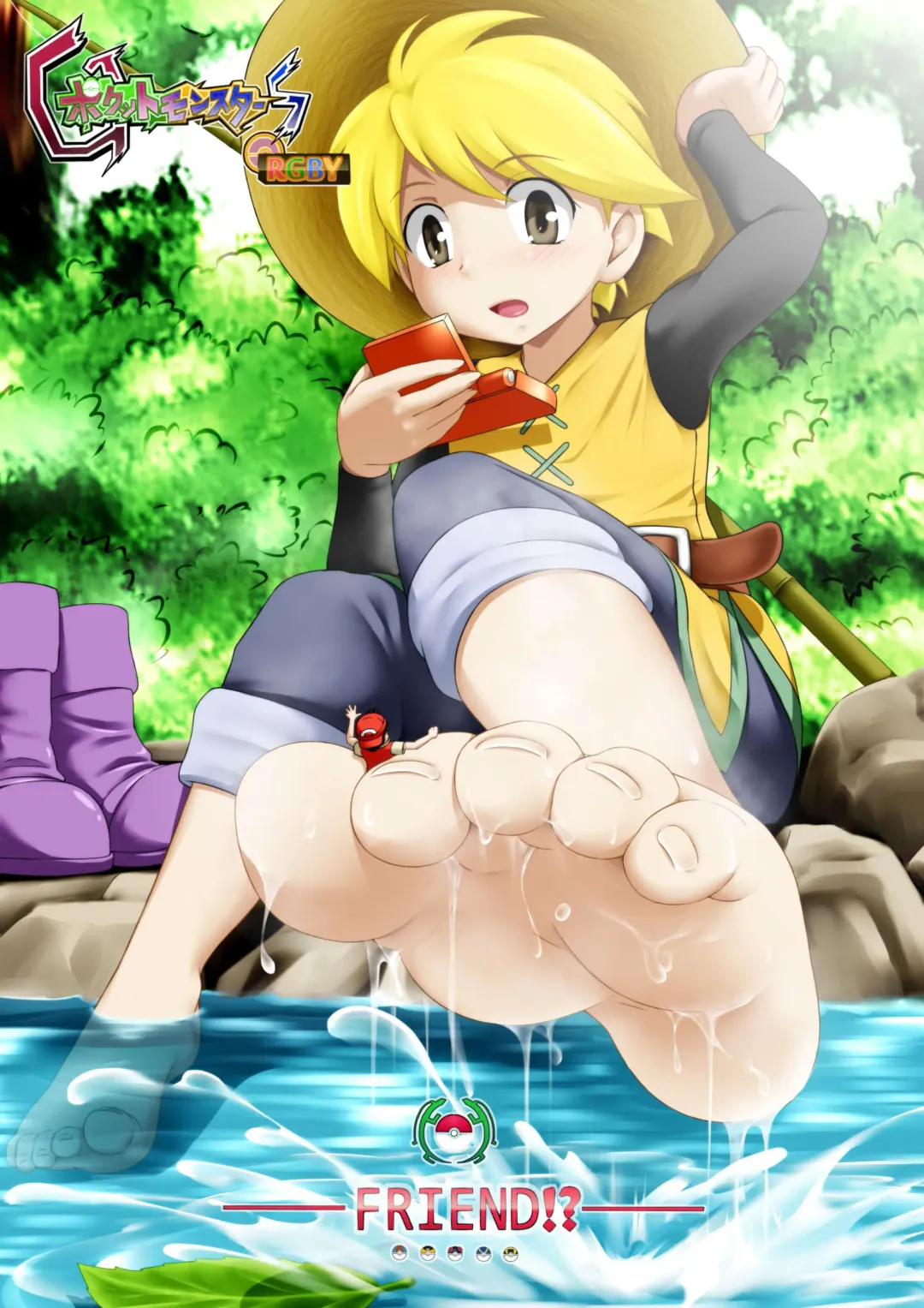 [Kazan No You] Pokemon GS Friend?! Fhentai - Page 1