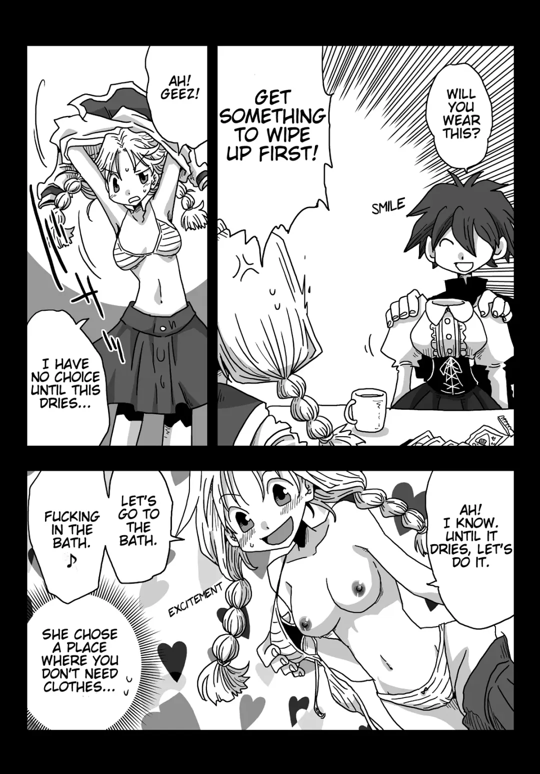 [Amahara] Teisou Gyakuten Sekai Kawashima-san to no Hibi Fhentai - Page 22