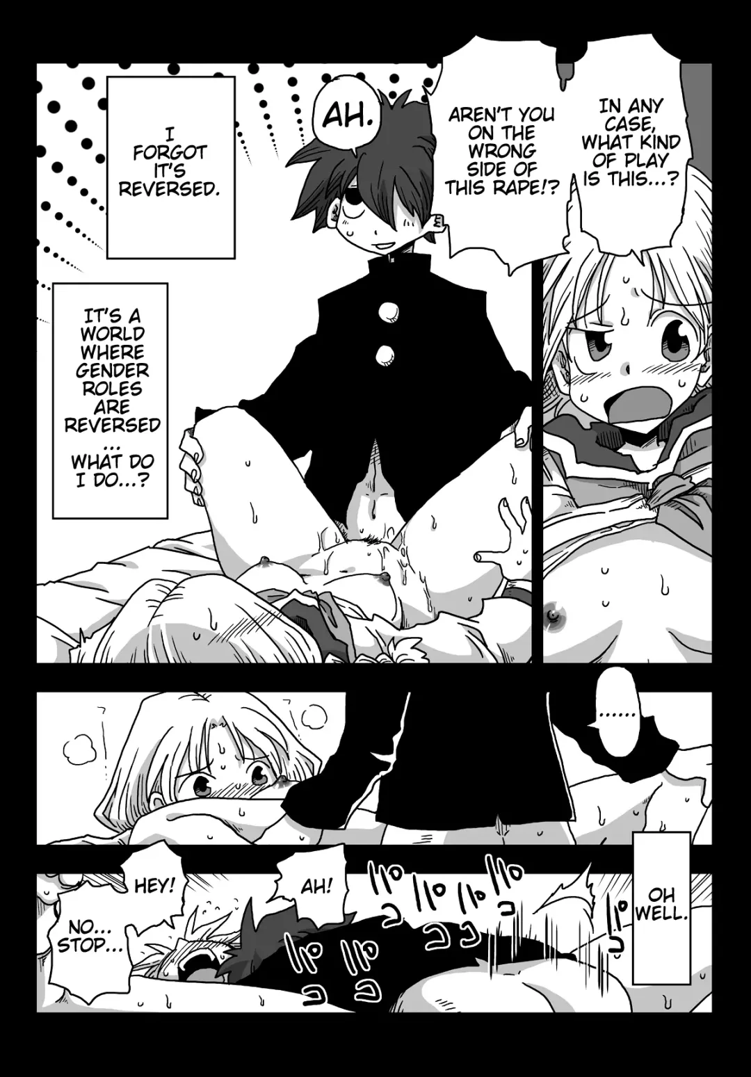 [Amahara] Teisou Gyakuten Sekai Kawashima-san to no Hibi Fhentai - Page 7